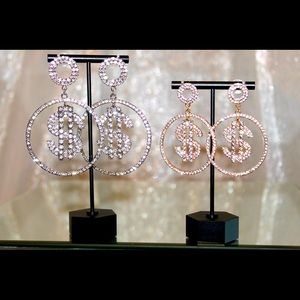 Million Dollar Gold Earrings